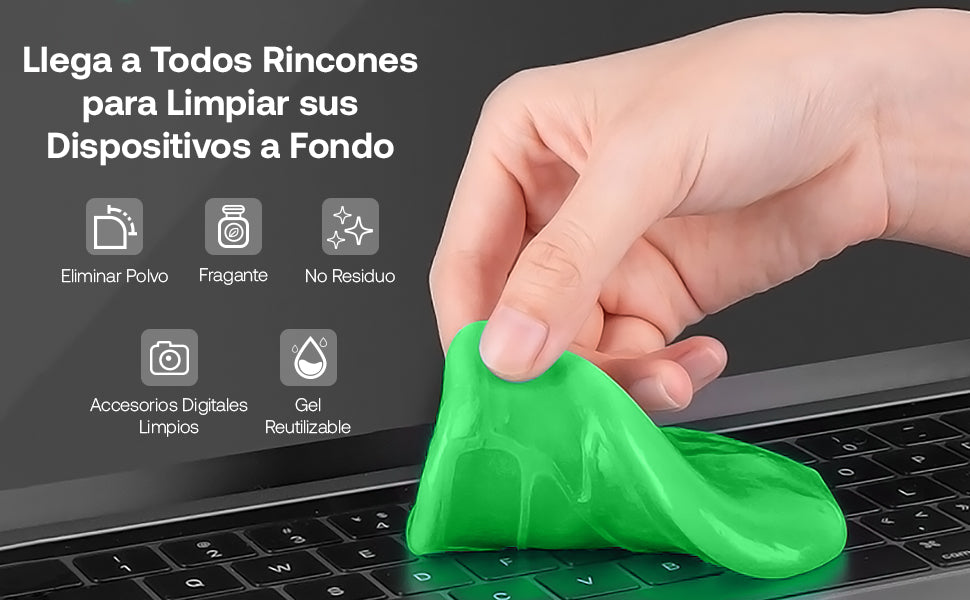 Descubre el Supergel Limpiador Verde – Limpieza Profunda y Eficiente para Cada Rincón